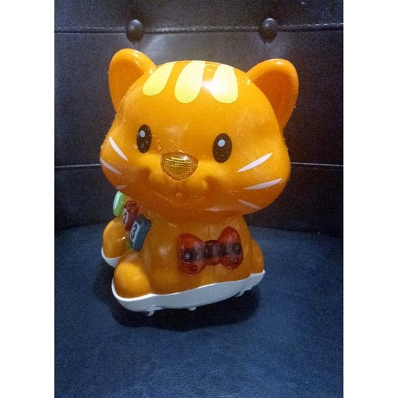 Vtech Catch Me Kitty Orange Cat Kitten Interactive Toddler Learning Toy - Picture 1 of 16